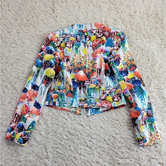 Ovi Umbrella Print Blazer - Picture 4 of 4